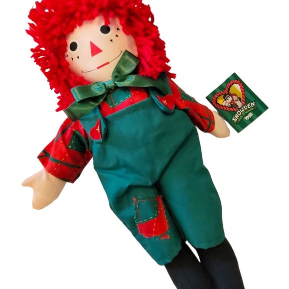 Ragedy Andy Doll Snowden and Friends 1998 Christmas Outfit 12" NWT DH598 - Picture 5 of 7